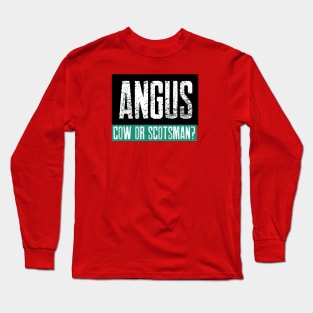 Angus Scotsman Design Long Sleeve T-Shirt